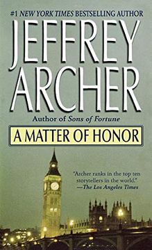 portada Matter of Honor (en Inglés)