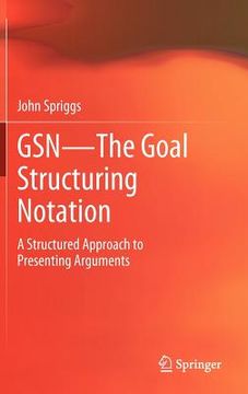 portada gsn - the goal structuring notation
