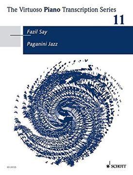 portada Paganini Jazz: Variationen Über die Caprice nr. 24 im Stil des Modern Jazz. Op. 5c. Klavier. (Virtuoso Piano Transcription) (en Inglés)