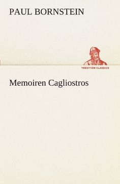 portada Memoiren Cagliostros (TREDITION CLASSICS) (German Edition)
