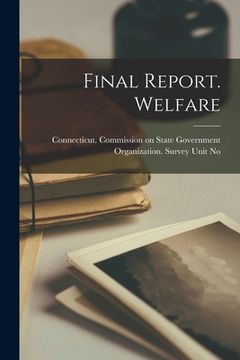portada Final Report. Welfare (en Inglés)