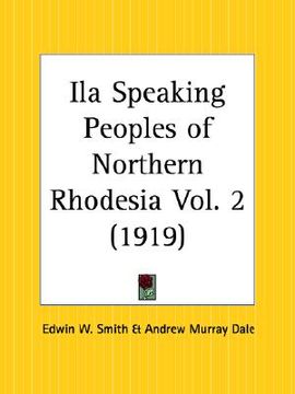 portada ila speaking peoples of northern rhodesia part 2 (en Inglés)