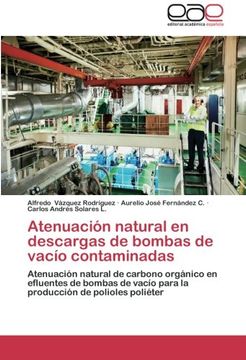 portada Atenuación Natural en Descargas de Bombas de Vacío Contaminadas: Atenuación Natural de Carbono Orgánico en Efluentes de Bombas de Vacío Para la Producción de Polioles Poliéter (in Spanish)