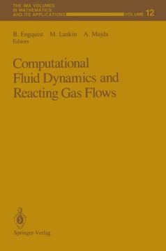 portada computational fluid dynamics and reacting gas flows (en Inglés)