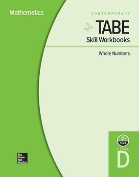 portada Tabe Skill Workbooks Level D: Whole Numbers - 10 Pack