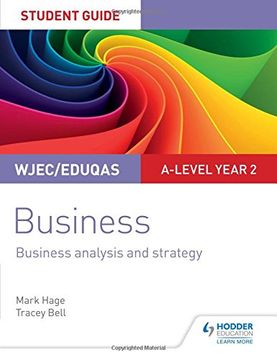 portada WJEC/Eduqas A-level Year 2 Business Student Guide 3: Business Analysis and Strategy (Wjec/Eduqas a Level Student Gd)