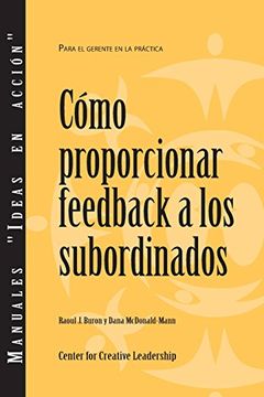 portada Giving Feedback To Subordinates (spanish) (in Spanish)