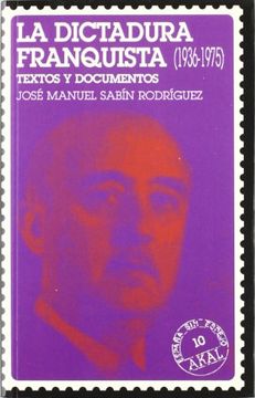 portada La dictadura franquista (1936-1975)