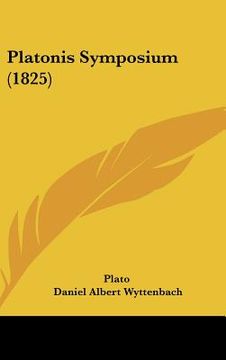 portada platonis symposium (1825) (in English)