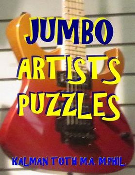 portada Jumbo Artists Puzzles: 133 Large Print Music Themed Word Search Puzzles (in English)