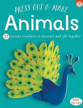 portada Press out & Make Animals (en Inglés)