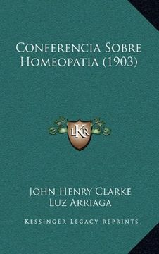 portada Conferencia Sobre Homeopatia (1903)