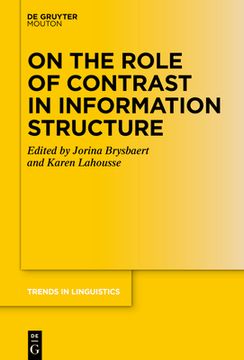 portada On the Role of Contrast in Information Structure (en Inglés)