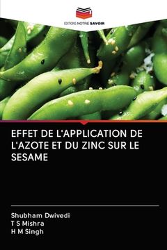 portada Effet de l'Application de l'Azote Et Du Zinc Sur Le Sesame