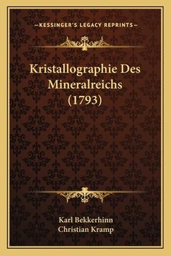 portada Kristallographie Des Mineralreichs (1793) (en Alemán)