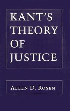 portada kant's theory of justice (en Inglés)
