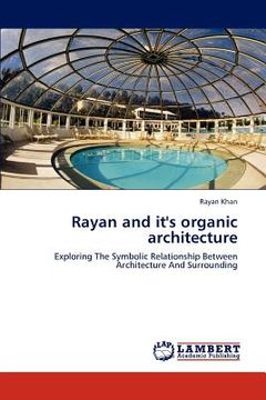 portada rayan and it's organic architecture (in English)