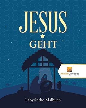 portada Jesus Geht: Labyrinthe Malbuch (en Alemán)