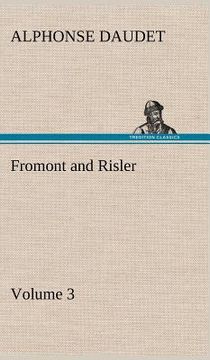 portada fromont and risler - volume 3