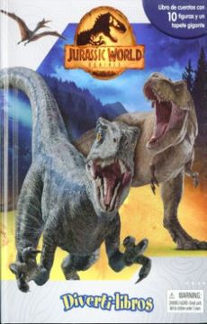 portada Jurassic World Diverti Libros con Figuras