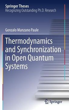 portada Thermodynamics and Synchronization in Open Quantum Systems (en Inglés)
