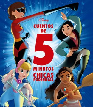 portada Disney. Cuentos de 5 Minutos. Chicas Poderosas (in Spanish)