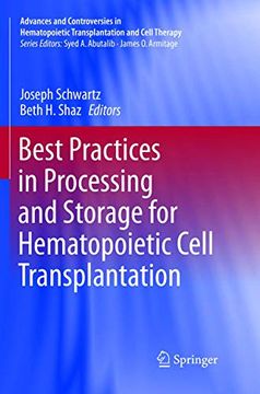 portada Best Practices in Processing and Storage for Hematopoietic Cell Transplantation (en Inglés)