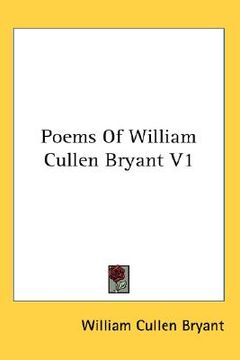 portada poems of william cullen bryant v1 (en Inglés)