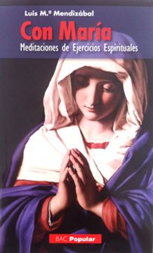 portada Con María: Meditaciones de Ejercicios Espirituales (POPULAR)