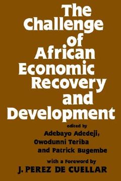 portada the challenge of african economic recovery and development (en Inglés)