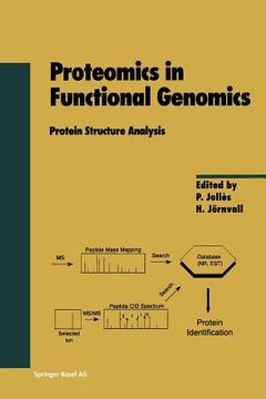 portada Proteomics in Functional Genomics: Protein Structure Analysis (en Inglés)