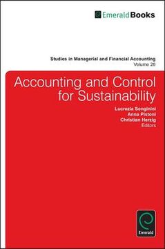 portada accounting, auditing and managerial control for sustainability (en Inglés)