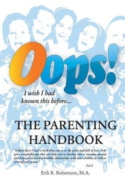 portada OOPS! the Parenting Handbook: I Wish I Had Known This Before (en Inglés)
