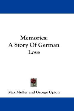 portada memories: a story of german love (in English)