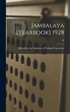 portada Jambalaya [yearbook] 1928; 33 (en Inglés)