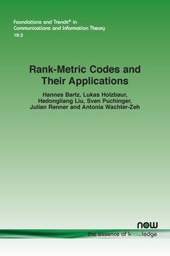 portada Rank-Metric Codes and Their Applications