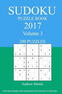 portada Sudoku Puzzle Book: 2017 Edition - Volume 3 (en Inglés)