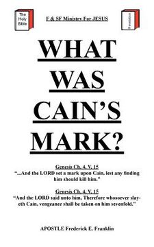 portada What Was Cain's Mark? (en Inglés)