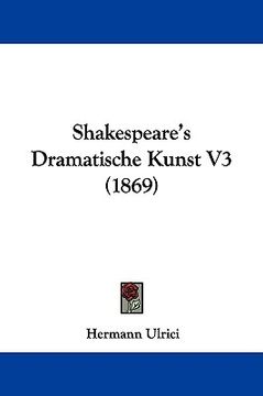 portada shakespeare's dramatische kunst v3 (1869) (en Inglés)