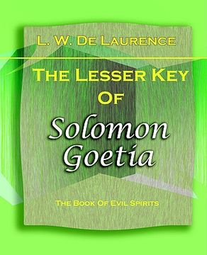 portada the lesser key of solomon goetia (1916) (in English)