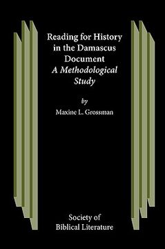 portada reading for history in the damascus document