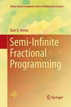 portada Semi-Infinite Fractional Programming (en Inglés)