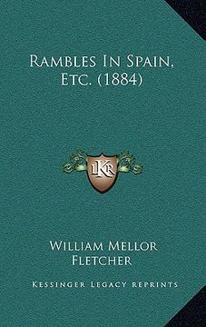 portada rambles in spain, etc. (1884) (in English)