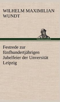 portada Festrede zur fünfhundertjährigen Jubelfeier der Unversität Leipzig