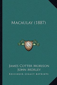 portada macaulay (1887) (in English)