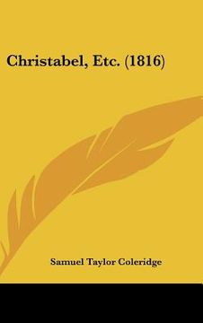 portada christabel, etc. (1816) (en Inglés)