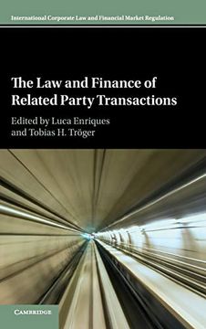 portada The law and Finance of Related Party Transactions (International Corporate law and Financial Market Regulation) 
