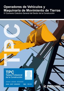 portada Tpc - Operadores de Vehículos y Maquinaria de Movimiento de Tierras (in Spanish)
