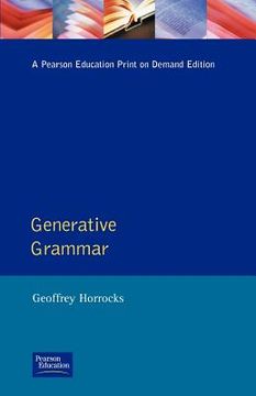 portada alls generative grammar
