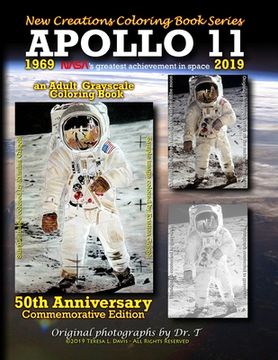 portada New Creations Coloring Book Series: Apollo 11 (in English)